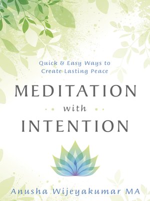 cover image of Meditation with Intention